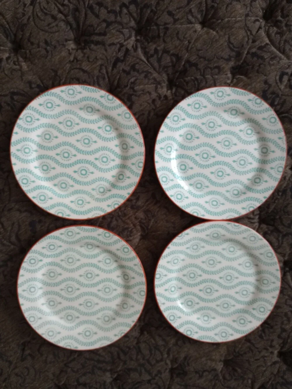 Baum Tangiers Orange/Turquoise 8.5
